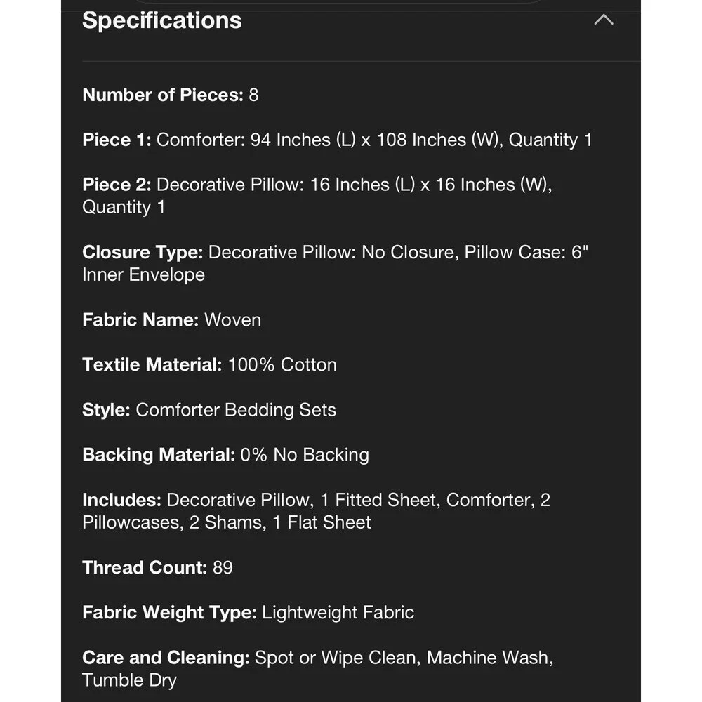 RARE 8pc King Cabana Striped Floral Comforter and Sheet Set - Threshold NEW